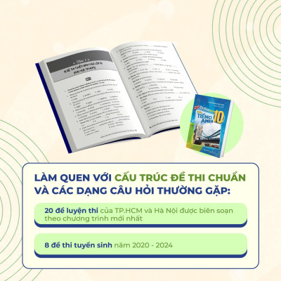 Sách - Đề Thi Tuyển Sinh Vào Lớp 10 - Môn Tiếng Anh