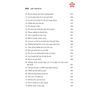 Luật xưa - Án cũ