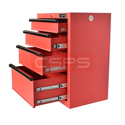 Tủ dụng cụ CSPS 61cm - 04 hộc kéo màu đỏ