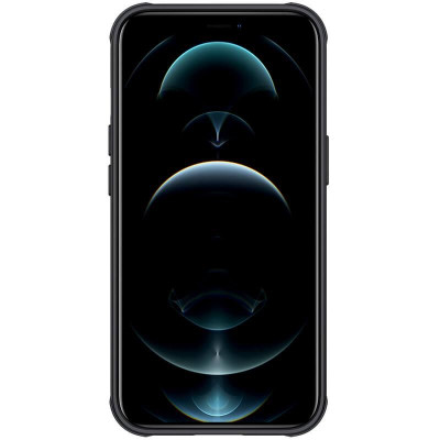 Ốp lưng PC vân sần , có lắp bảo vệ cụm camera cho Apple iPhone 13 6.1" - Nillkin Camshield Pro- Hàng nhập khẩu