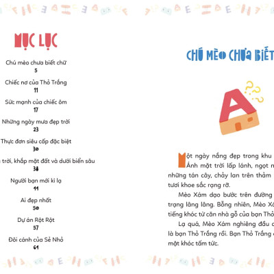 Chuyện Kể Trước Giờ Đi Ngủ: Chú Mèo Chưa Biết Chữ
