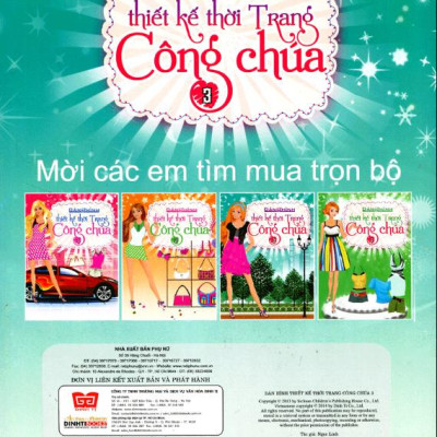 Dán Hình Thiết Kế Thời Trang Công Chúa - Tập 3
