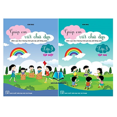 Sách - Combo Giúp em viết chữ đẹp lớp 3 tập 1 + 2 (Kết Nối) (KP)