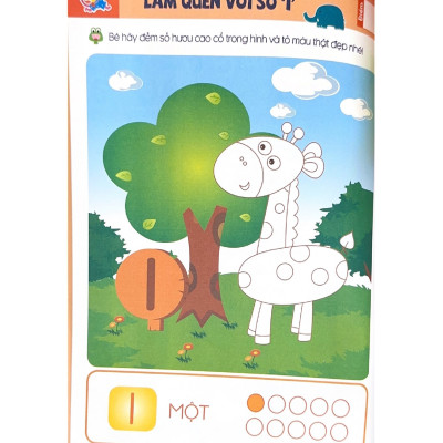 Tủ Sách Tư Duy Toán Học Hàn Quốc - Nhận Biết Số Đếm Thông Qua Trò Chơi - Vanlangbooks