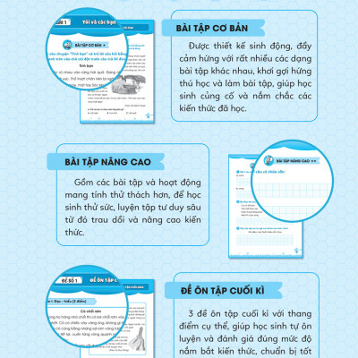 Bài Tập Bổ Trợ Tiếng Việt Cơ Bản Và Nâng Cao Lớp 1 - Tập 2 _MEGA