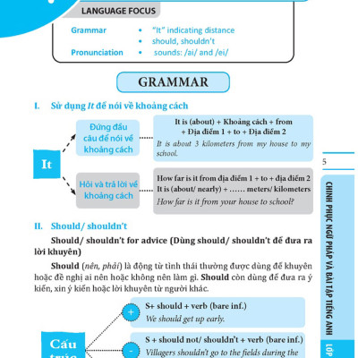 	The Langmaster - Chinh Phục Ngữ Pháp Và Bài Tập Tiếng Anh Lớp 7 Tập 2 - Global Success (Có Đáp Án) _MT