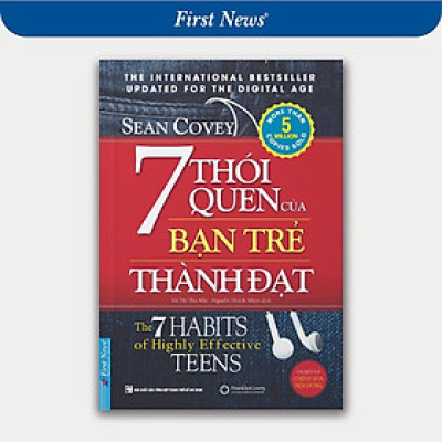Sách - 7 Thói Quen Của Bạn Trẻ Thành Đạt - Khổ Lớn - First News