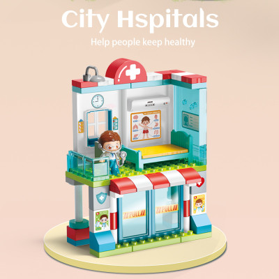 FEELO - 42021 - Lắp Ráp Bệnh Viện (76 Chi Tiết)