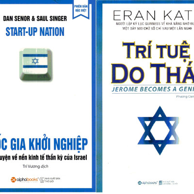 Combo Giải Mã Bí Mật Thông Minh Của Dân Tộc Do Thái ( Quốc Gia Khởi Nghiệp + Trí Tuệ Do Thái ) (Tặng Notebook tự thiết kế)