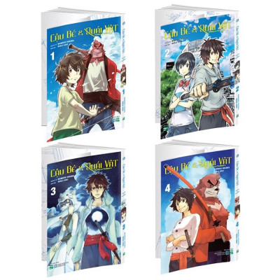  Cậu Bé & Quái Vật (Boxset Manga 4 tập)