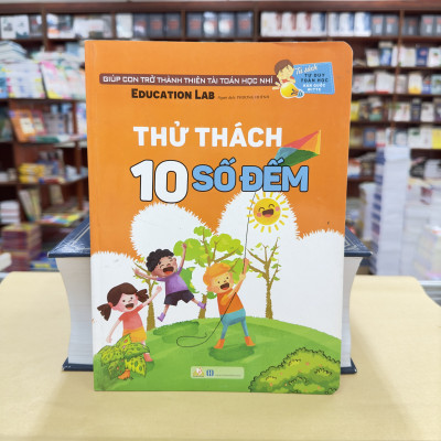 Tủ Sách Tư Duy Toán Học Hàn Quốc - Thử Thách 10 Số Đếm (2019) - Vanlangbooks
