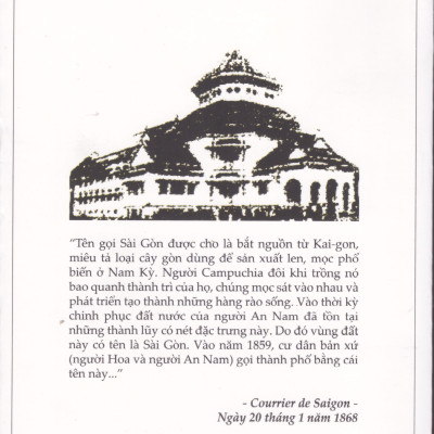 Jean Bouchot - Lịch sử Sài Gòn thuở ban đầu