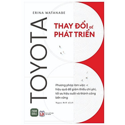 Sách - Toyota Thay Đổi Để Phát Triển - Erina Watanabe - 1980 Books