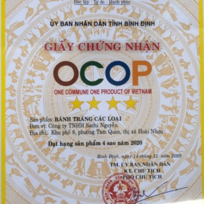 Thùng 50 Gói Loại 70Gram, Bánh Tráng Nước Cốt Dừa Cao Cấp Nướng Sẵn Sachi