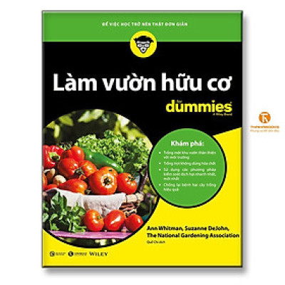 Sách - Làm Vườn Hữu Cơ For Dummies - Thái Hà Books