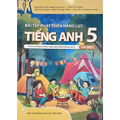 Sách - Bài tập phát triển năng lực Tiếng Anh lớp 5 tập 1+2 (HEID)