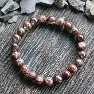 Vòng Thạch Anh Ưu Linh Nâu Malaysia Ngọc Quý Gemstones