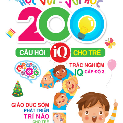 	Combo 200 Câu Hỏi IQ Cho Trẻ Cấp Độ 1 Đến 4 (Bộ 4 Cuốn) _VT