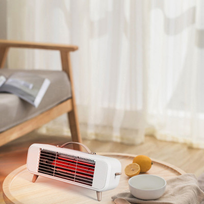 Máy sưởi phòng hồng ngoại 350W sưởi ấm cực nhanh, nhỏ gọn, sưởi ống thạch anh, an toàn chống cháy-Hàng nhập khẩu
