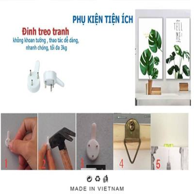 Tranh treo tường, tranh treo Cầu Thang CT11/Gỗ MDF cao cấp phủ kim sa/ Chống ẩm mốc, mối mọt/Bo viền góc tròn