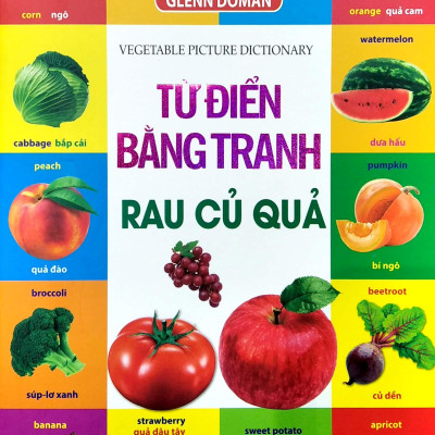 Từ Điển Bằng Tranh - Rau Củ Quả (Tái Bản 2023)