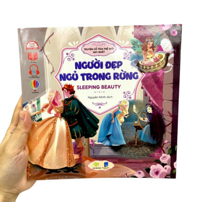 Sách - Truyện Cổ Tích Hay Nhất Thế Giới - Người Đẹp Ngủ Trong Rừng - Sleeping Beauty