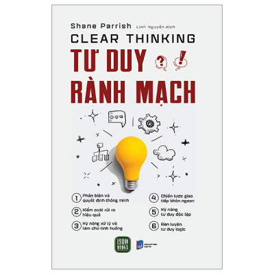 Combo 2 Cuốn Phát Triển Tư Duy Bản Thân Hay-  Rèn Luyện Tư Duy Phản Biện+  Tư Duy Rành Mạch