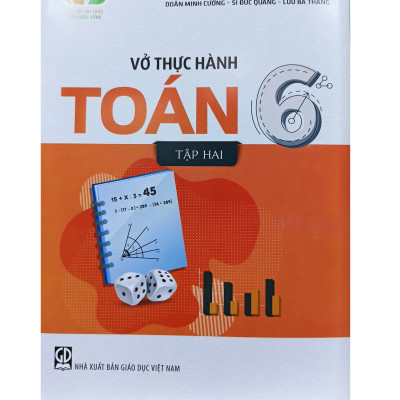 Bộ 2 cuốn vở thực hành Toán lớp 6 (kết nối) 