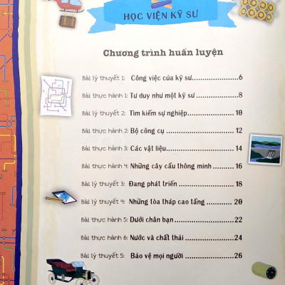 Tủ Sách Giáo Dục Stem: Kỹ Sư Tập Sự