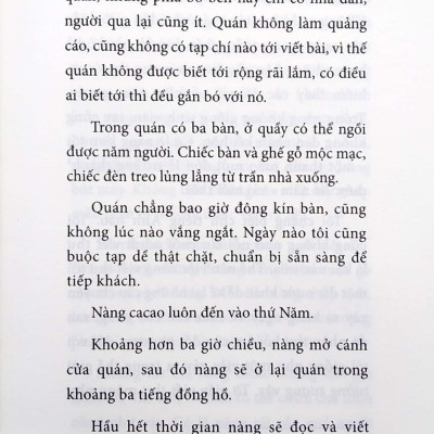 Cacao Ngày Thứ Năm