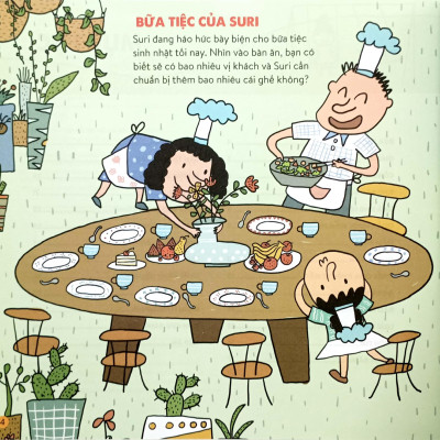 Giải Toán Siêu Vui - Trò Chơi Tư Duy Cho Trẻ (Dành Cho Bé Từ 5 Tuổi)