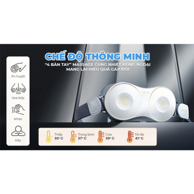 Máy Massage Cổ Vai Gáy Cao Cấp OKACHI JP-V999