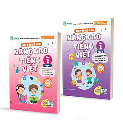 Sách - Combo Bài tập bổ trợ nâng cao Tiếng Việt 1