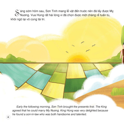 Truyện Cổ Tích Việt Nam - Sơn Tinh Thủy Tinh (Song Ngữ Việt - Anh)