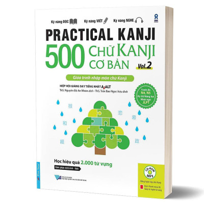 Sách - Practical Kanji Vol.2 - 500 Chữ Kanji Cơ Bản Vol.2