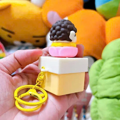 Móc Khoá Đồ Chơi Gõ Mõ Tụng Kinh Tịnh Tâm Giảm Stress