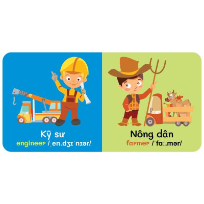 Sách - Từ Điển Bằng Hình Đầu Tiên Của Bé Từ 0-6 tuổi - Song Ngữ Anh Việt - Combo 9 Cuốn - Việt Thư