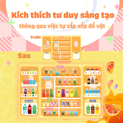 Mua hay bán khéo cùng thỏ Mimi đồ uống mát lạnh (Hơn 60 stickers)