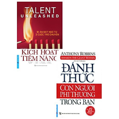 Combo Kích Hoạt Tiềm Năng - Talent Unleashed + Đánh Thức Con Người Phi Thường Trong Bạn (Bộ 2 Cuốn)