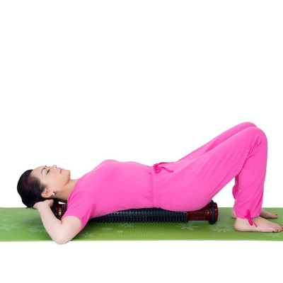 Con lăn cột sống Doctor100 Nhiệt .Con lăn chủ động phục hồi cột sống, tự day huyệt lăn cột sống