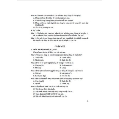 Sách - đề kiểm tra khoa học tự nhiên 6 dùng kèm SGK kết nối tri thức với cuộc sống HA-MK