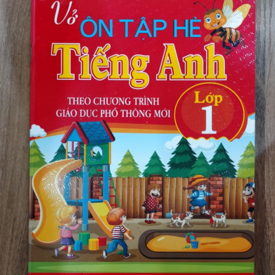 Sách - Vở Ôn Tập Hè Tiếng Anh 1 - Theo Chương Trình Giáo Dục Phổ Thông Mới