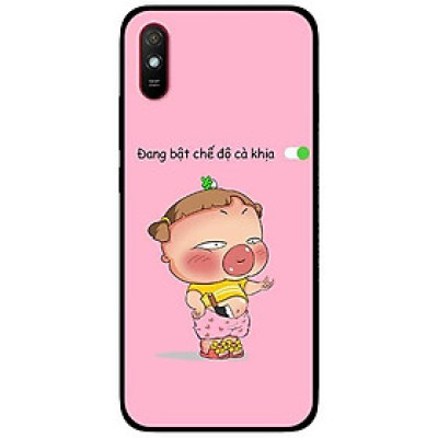 Ốp lưng dành cho Xiaomi Redmi 9 - Redmi 9A - mẫu Quỳnh Cà Khịa