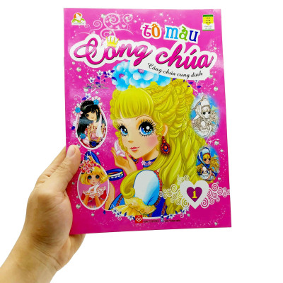 Tô Màu Công Chúa - Công Chúa Cung Đình 1 (Tái Bản)