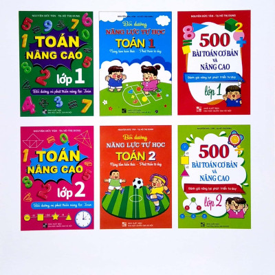 500 Bài Toán Cơ Bản Và Nâng Cao Lớp 1 - Đánh Giá Năng Lực Phát Triển Tư Duy