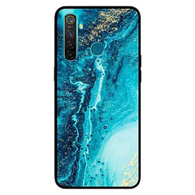 Ốp Lưng in cho Realme 5 Pro / Realme Q Mẫu NỀN ĐÁ HOA 12 - Hàng Chính Hãng