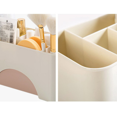 Kệ Đựng Mỹ Phẩm Mini Tiện Dụng Bằng Nhựa, Kệ Đựng Đồ Dùng Đa Năng Có Ngăn Kéo (Giao Màu Ngẫu Nhiên)