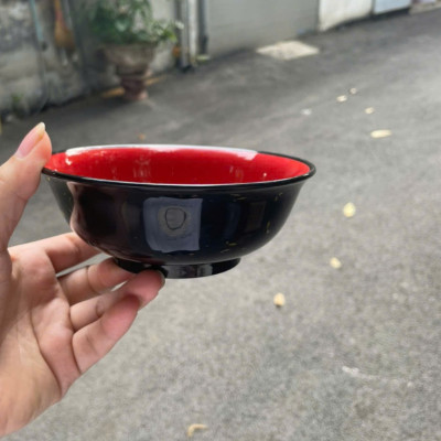 Bát tròn miệng rộng 500ml (Ø14.5×5.5cm) - Hàng Nội Địa Nhật Bản