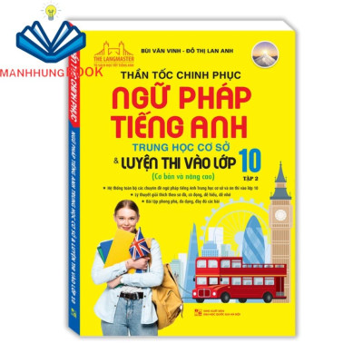Sách - Combo 3c Bộ đề luyện thi môn tiếng anh & Thần tốc chinh phục ngữ pháp tiếng anh thcs