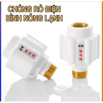 Chống Giật Hiệu Quả: Bộ 2 Cái Van Chống Giật Bình Nóng Lạnh - Giải Pháp Zen Đồng Loại Tốt Nhất Cho An Ninh Điện